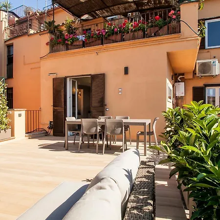 Lejlighed Spanish Steps Design Penthouse With Terrace *
