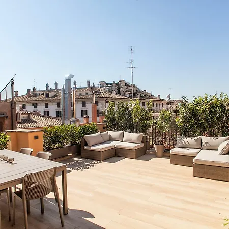 Spanish Steps Design Penthouse With Terrace Apartment