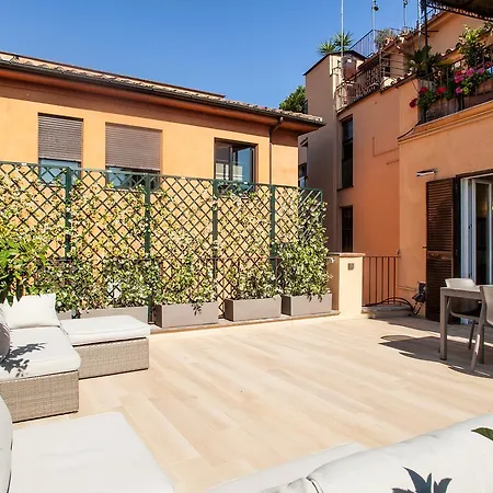 Spanish Steps Design Penthouse With Terrace Rome