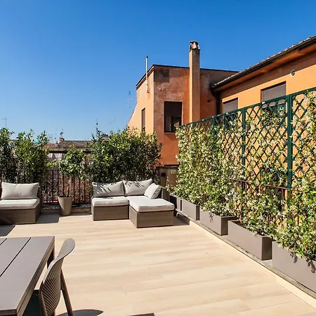 Spanish Steps Design Penthouse With Terrace