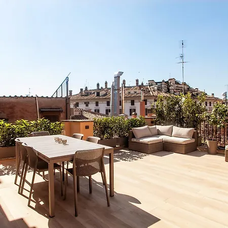 شقة Spanish Steps Design Penthouse With Terrace روما